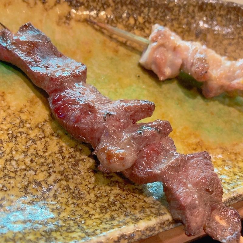 牛タン(博多串焼 びんちょうや)