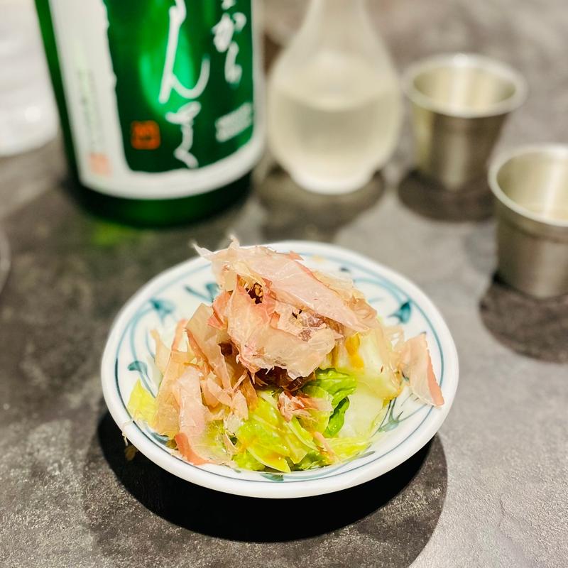 本格おでんうまみコース(蒸し白菜のサラダ)(O'denbar うまみ 表参道店)