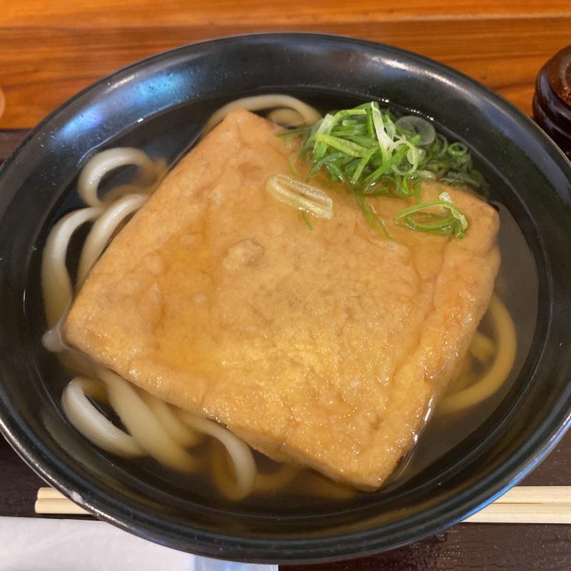 きつねうどん(釜や 円山本店)