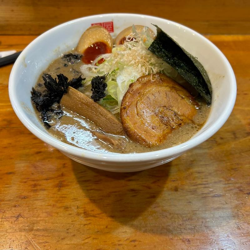 まぐろらーめん(麺屋 傑心)