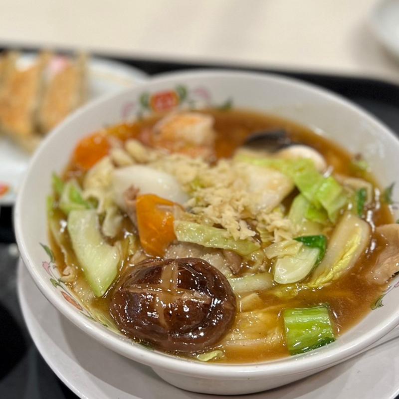 五目あんかけラーメン/フェアセットB(餃子の王将 狸小路5丁目店)