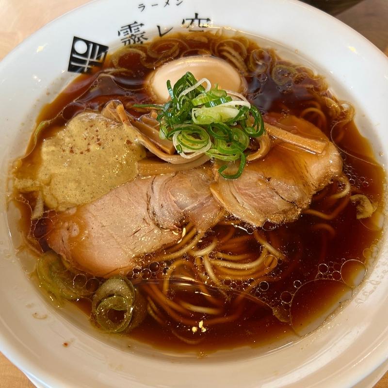 牡蠣そば(ラーメン 霽レ空 HARESORA)