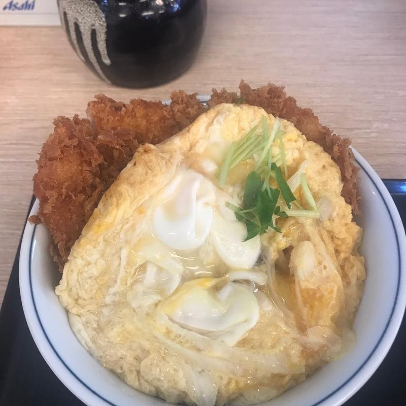 ふわとろ白カツ丼(かつや 花小金井店)