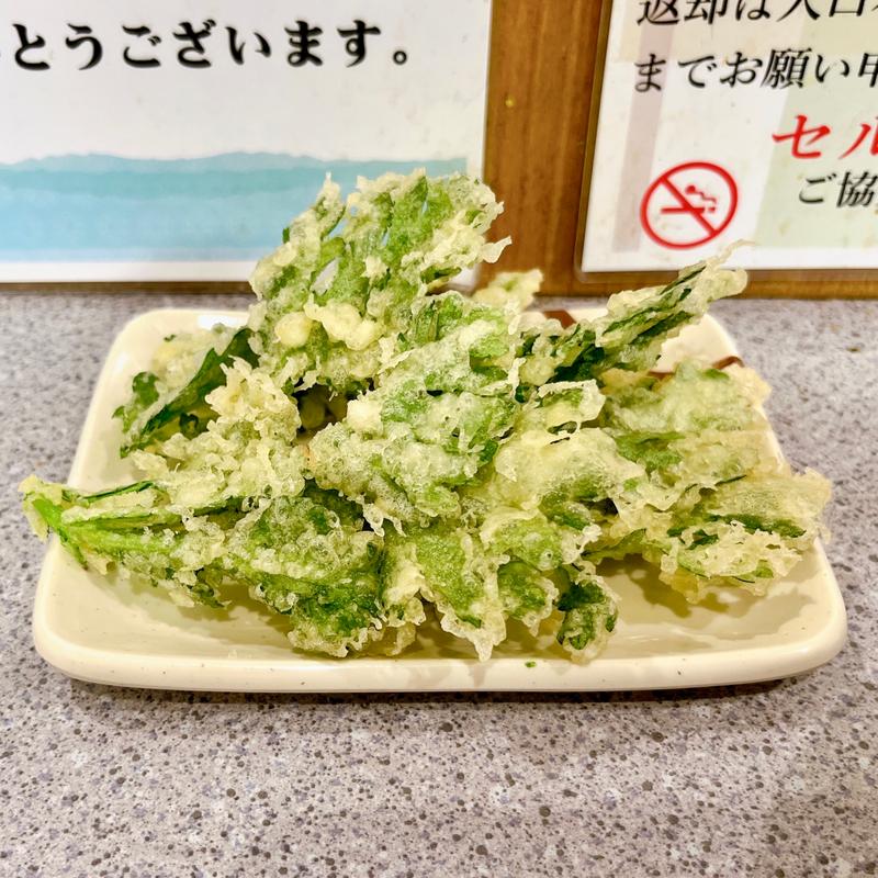 春菊天(甲斐そば)