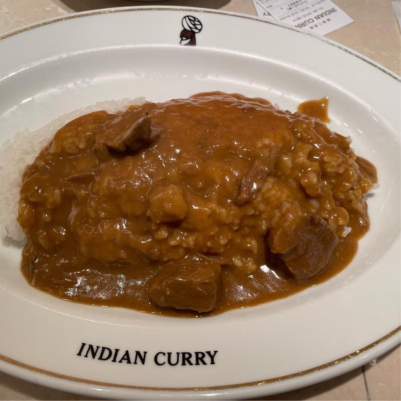 カレーライス(インデアンカレー 淀屋橋店)