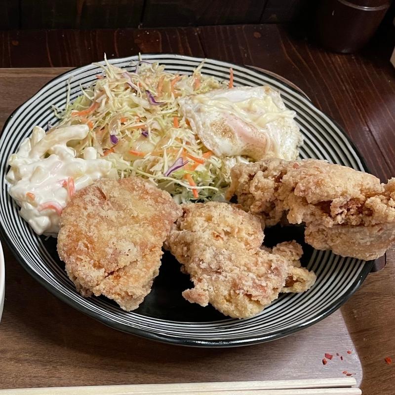 唐揚げ定食(元祖 唐壱亭)