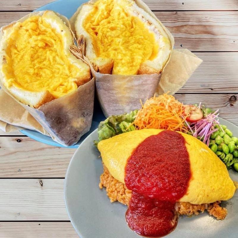 オムライスケチャップ オムレツサンド(SUNDOWNER TOKYO OMURETSU)