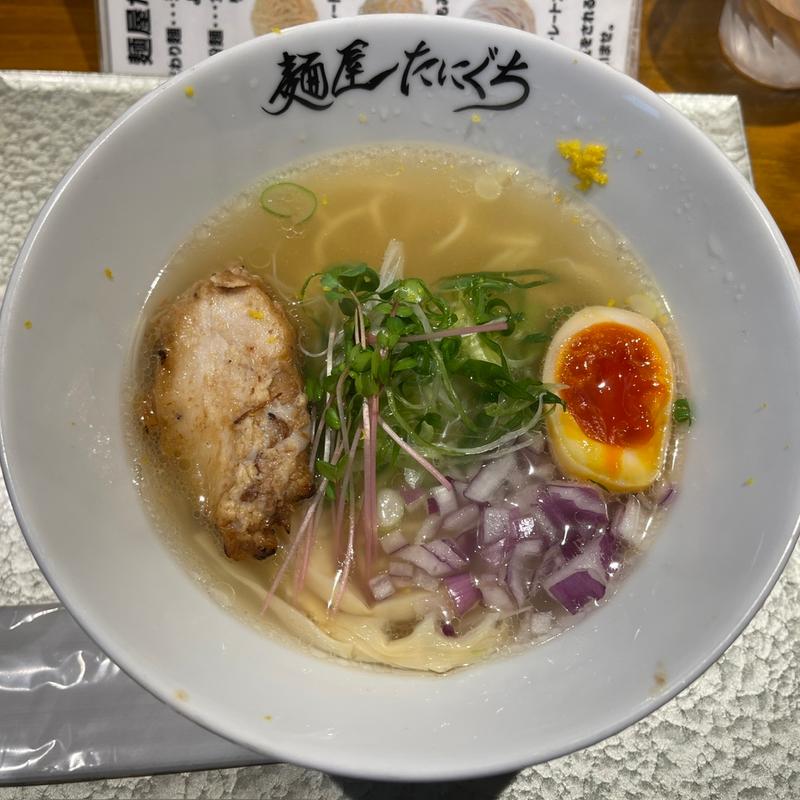 豚塩らーめん(麺屋 たにぐち)