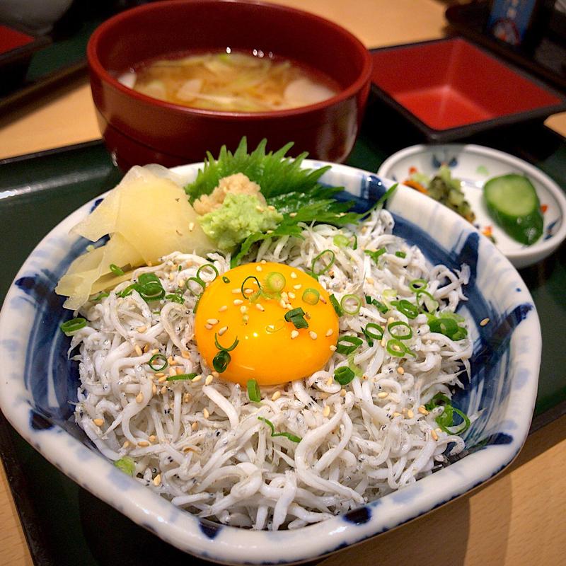 釜揚げしらす丼(漁亭 浜や あすと長町店 )