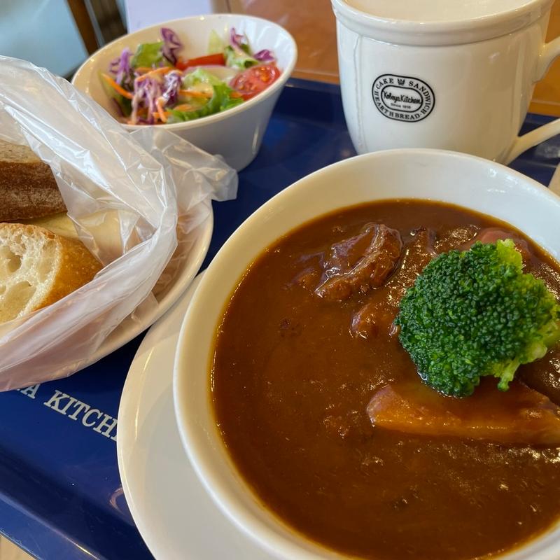 牛頬肉のシチューセット(神戸屋キッチン 青葉台店)