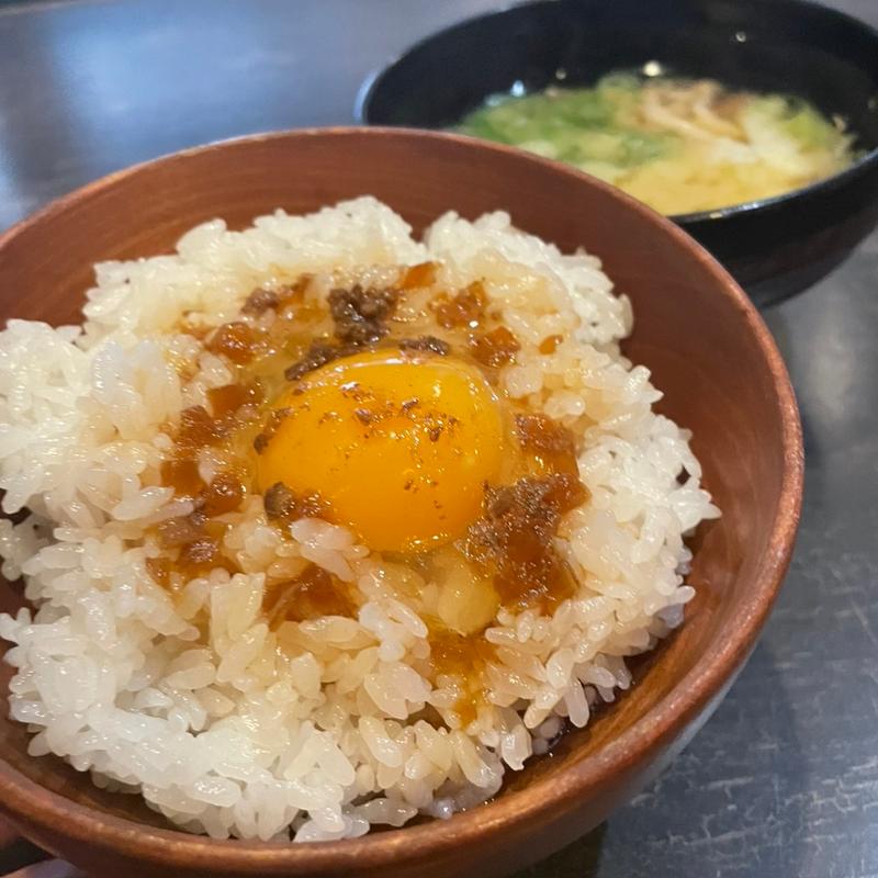 卵かけご飯(びっくりドンキー 高石店)