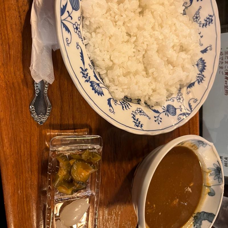 チキンカレー(茶豆)