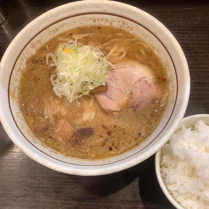 みそらーめん(白ごはん中130円)(らーめん颯人 （ラーメンハヤト）)