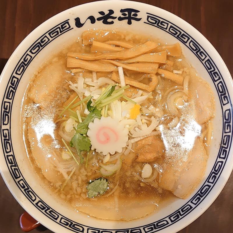 脂肉にぼしそば(麺処いそ平)