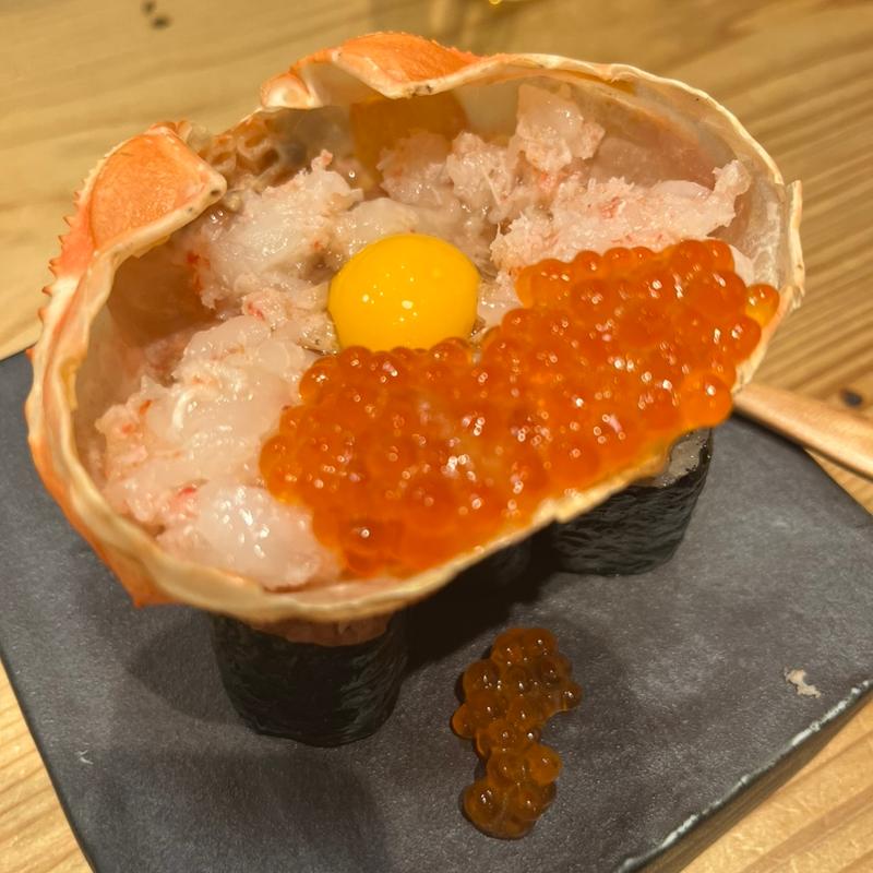 エビカニ合戦(スシエビス 恵比寿本店)