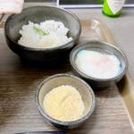 氷見イワシ香るナポらー麺〆のリゾットセット(Menya Ikuzo Tokyo（メンヤ イクゾウ トウキョウ）)