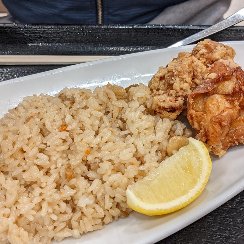 鳥唐一番定食(ドライブイン鳥 マークイズ福岡ももち店)