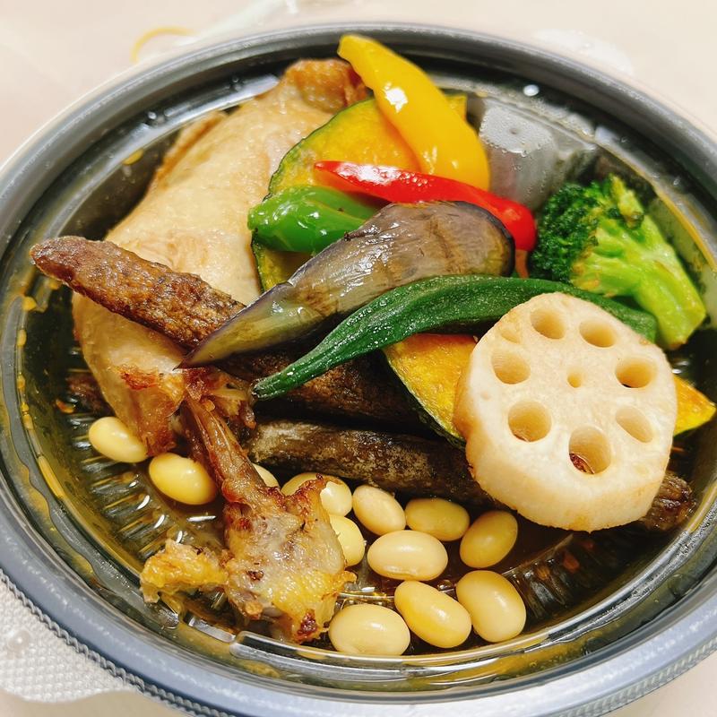 チキンと野菜12品目(Rojiura Curry SAMURAI.吉祥寺店)