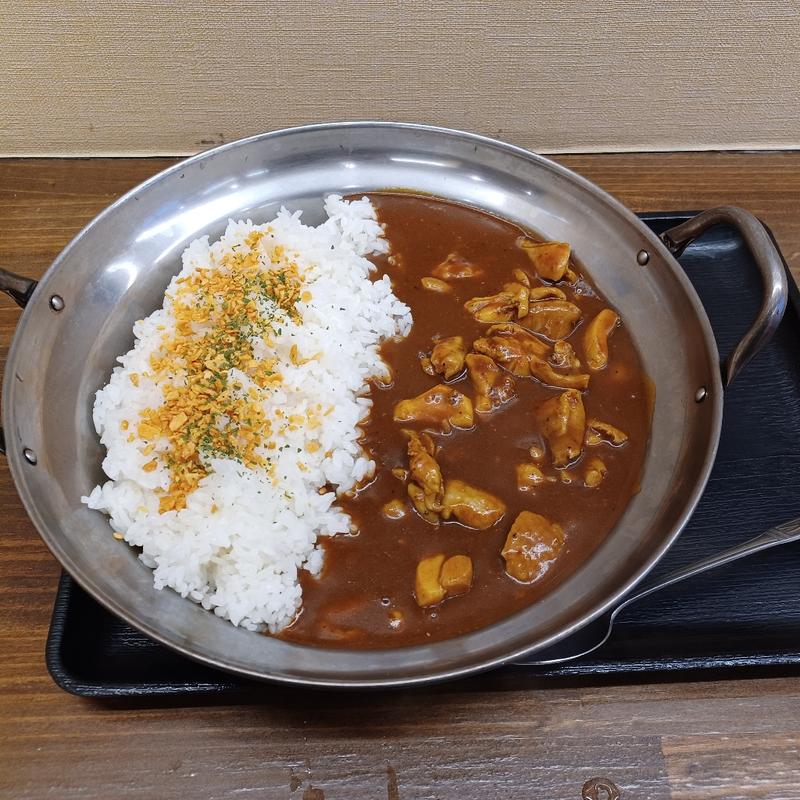 日の家辛いカレー(Lサイズ)(からあげ丼日の家・海鮮漁師丼日ノ本家 柏木店)
