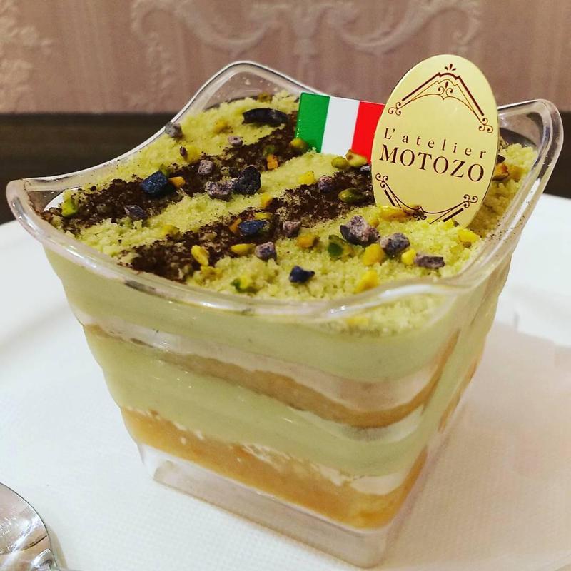 ピスタチオのティラミス(ラトリエ モトゾー)