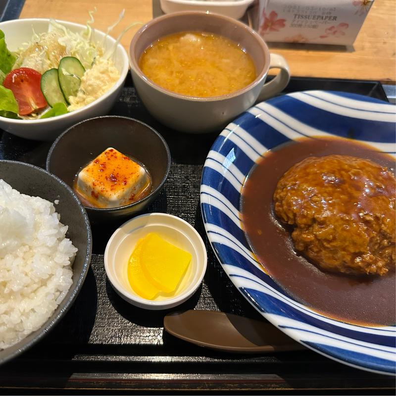 煮込みハンバーグ200g(煮込みハンバーグランチ専門店 智)