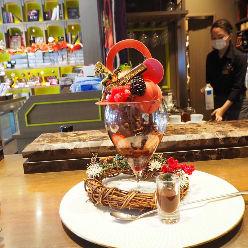 プレミアムパフェナイトクリスマス(Pâtisserie & Chocolat Bar DEL’IMMO)