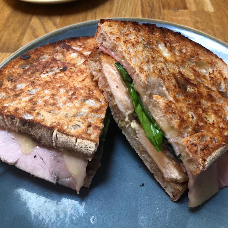 Chicken cordon bule-ish torstie(Truth)