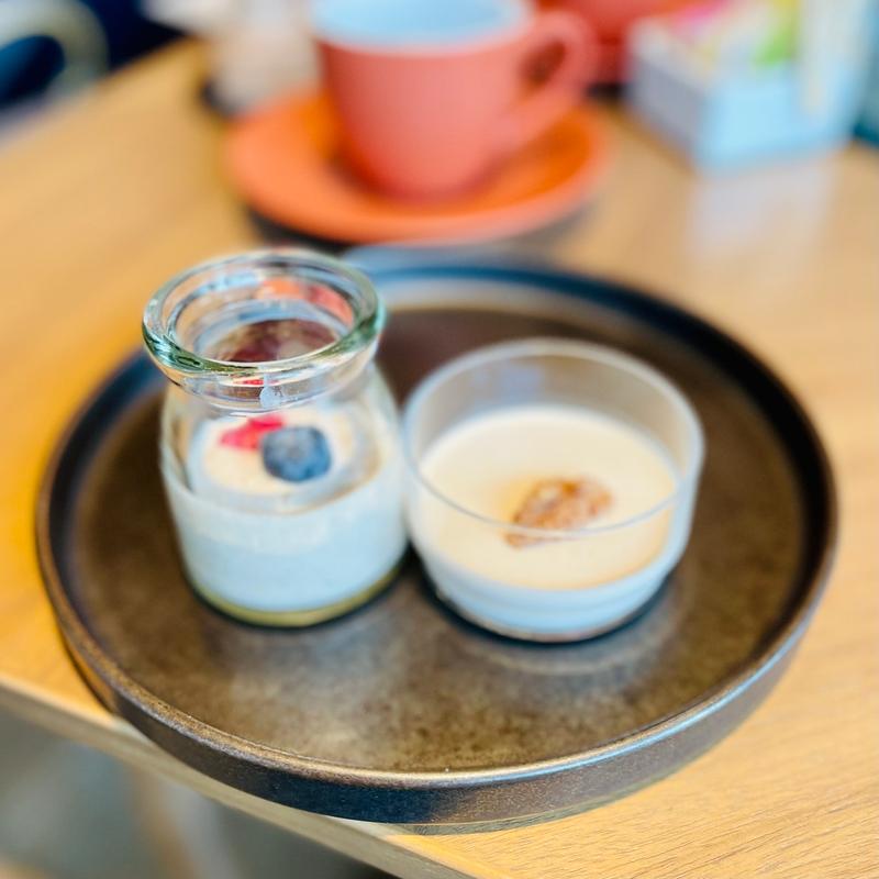 モーニングビュッフェ　ミューズリー・くるみのパンナコッタ(KAGARIBI)