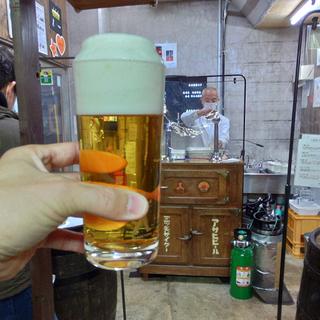 アサヒ生ビール（マイルドつぎ）(ビールスタンド重富 （重富酒店）)