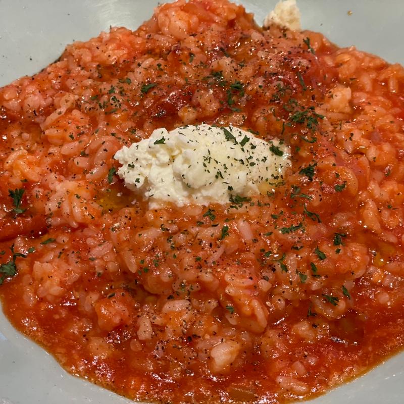 生モッツァレラのトマトリゾット(Italian Kitchen VANSAN)