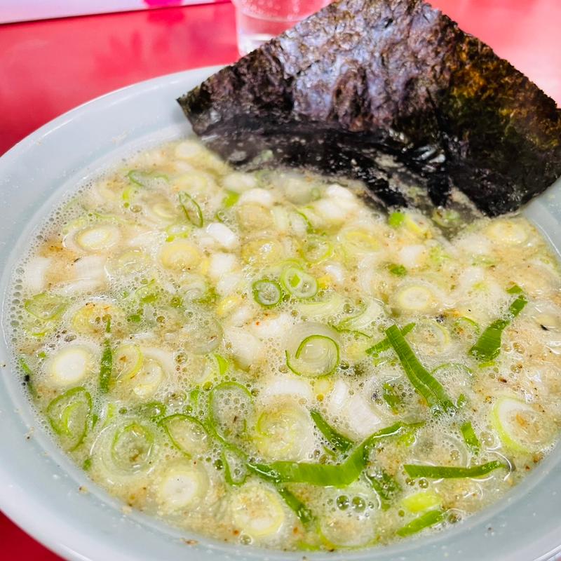 塩つけ麺スープ＋薬味ネギ(ラーメンショップ 羽生インター店)