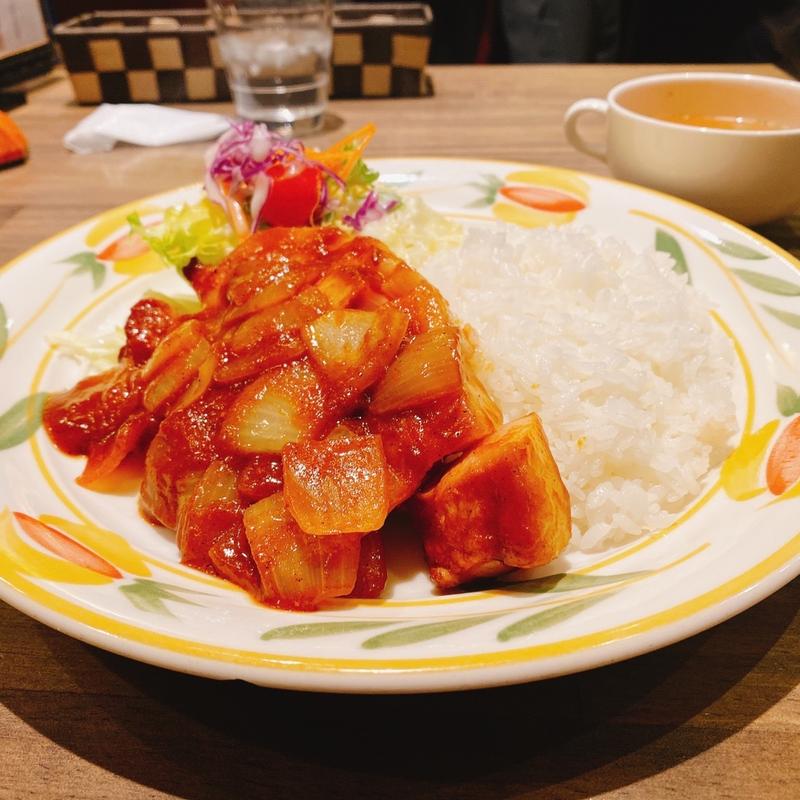 元祖とんてきプレート(金宝堂 （KINPODO リストーロキンポウドウ）)