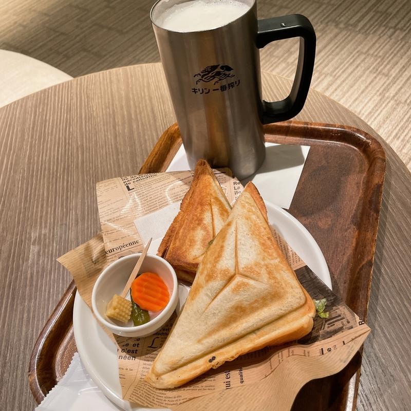 BLTホットサンド(ラウンジカフェ)