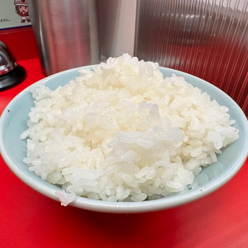 半ライス(ラーメン山岡家 栃木店)