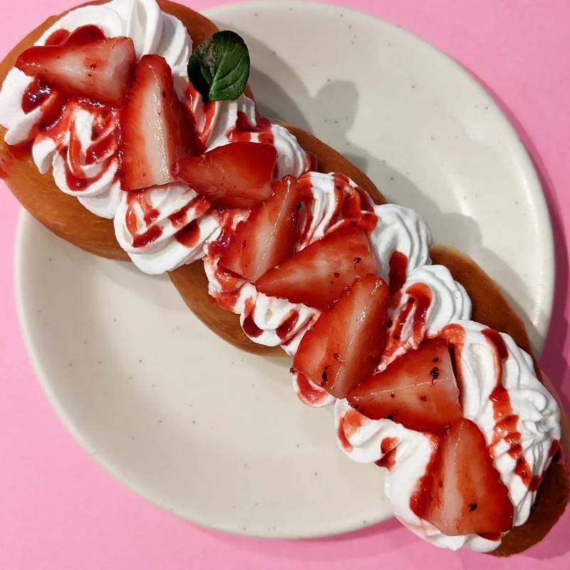 生クリームイチゴ(スマイルカフェ)