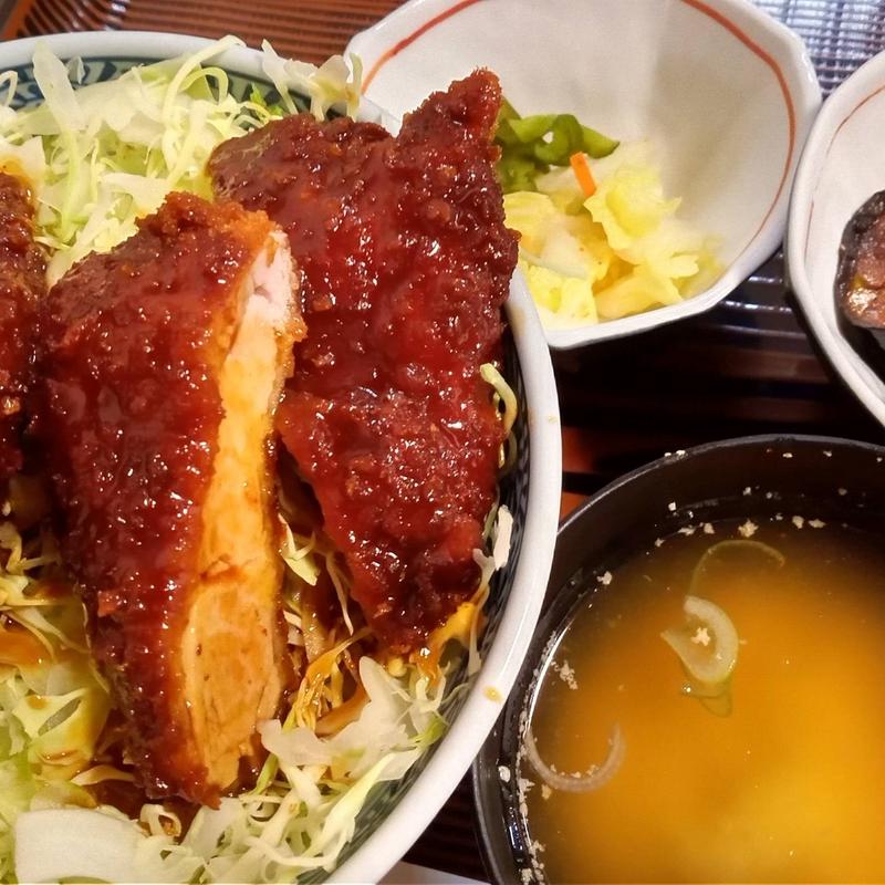 ヒレソースかつ丼(とんかつ番番)