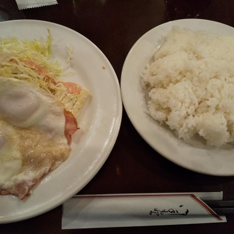 ハムエッグ(暖母 （ダンボ）)