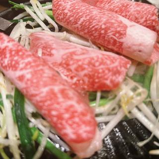 黒毛和牛のチャドルバギ(韓国料理×サムギョプサル×焼肉 テバク食堂 明石駅前店)