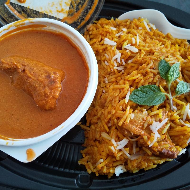 チキンビリヤニ弁当(シターラ・ダイナー エキュート赤羽店)