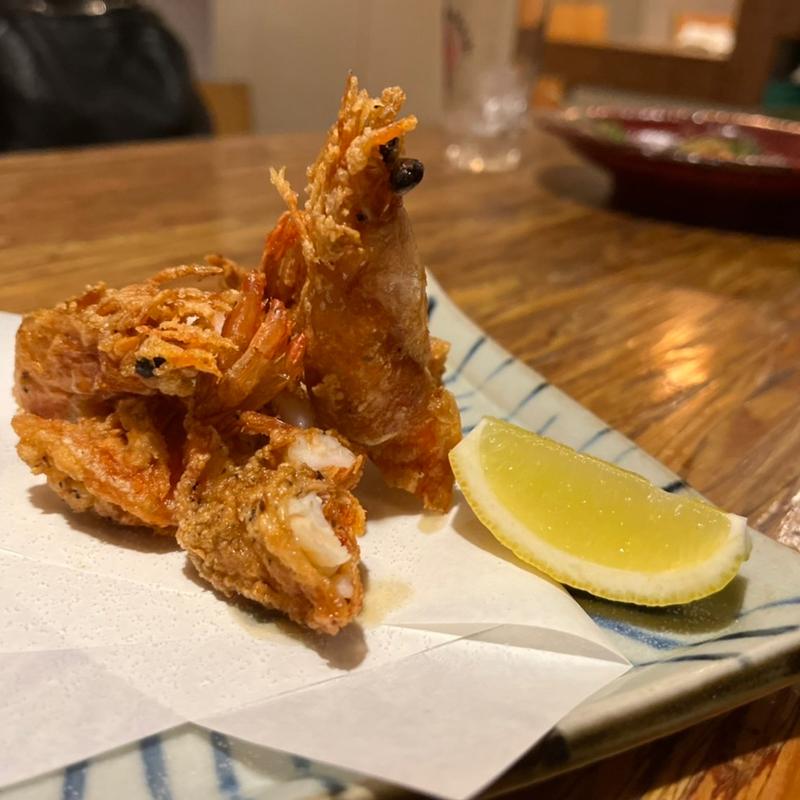 ソフトシェルシュリンプの唐揚げ(ｔｅｚｕｍａ)