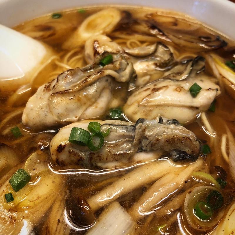 牡蠣ラーメン(中国料理 鉄人)