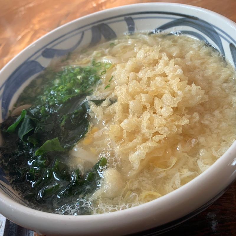 たぬき玉とじ　大盛り(ほくほく庵 )