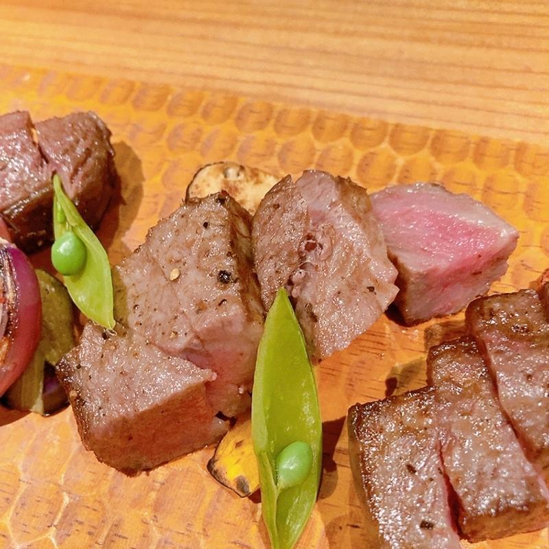 サーロイン（黒毛和牛グリルステーキ）(ダイニング 六望)