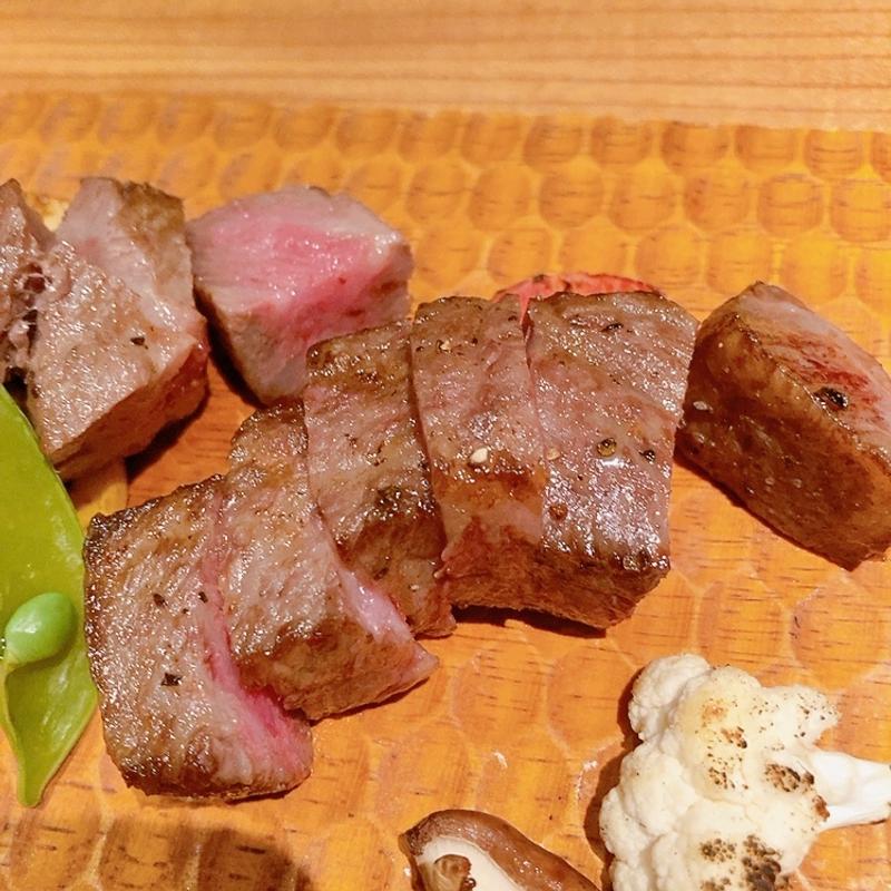 イチボ（黒毛和牛グリルステーキ）(ダイニング 六望)