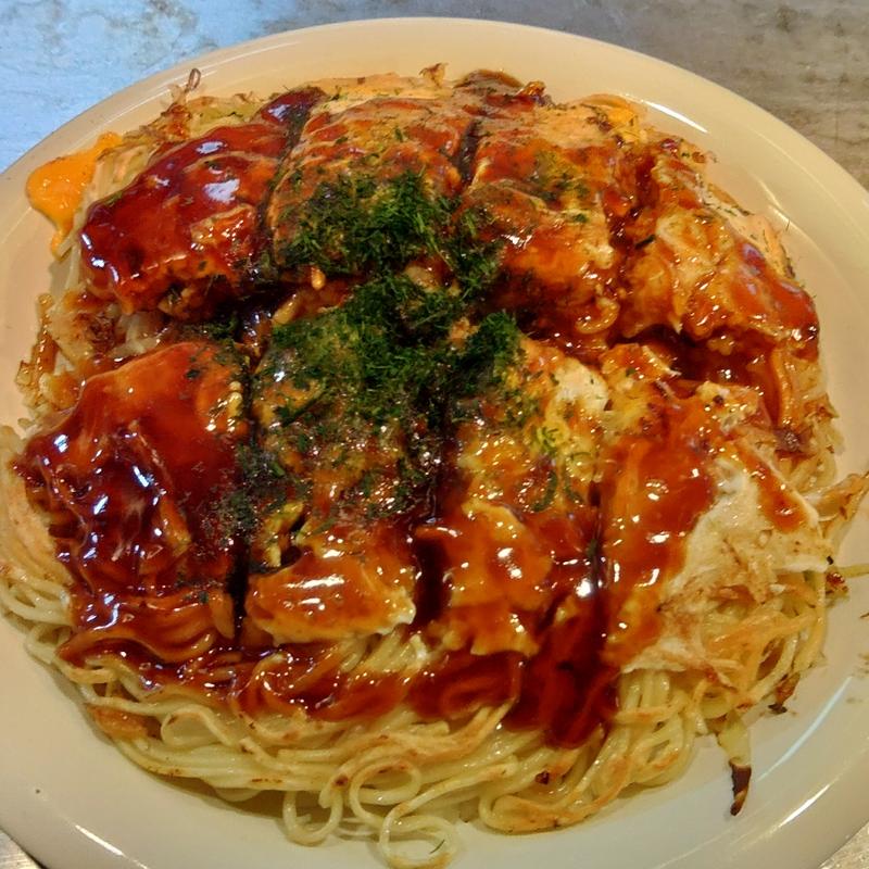 デラックススペシャル そば(みっちゃん総本店 八丁堀店 )