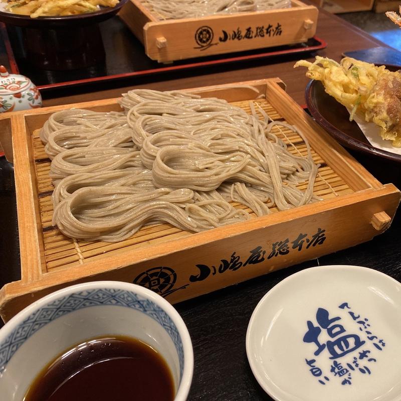 天ぷらへぎそば(小嶋屋総本店)