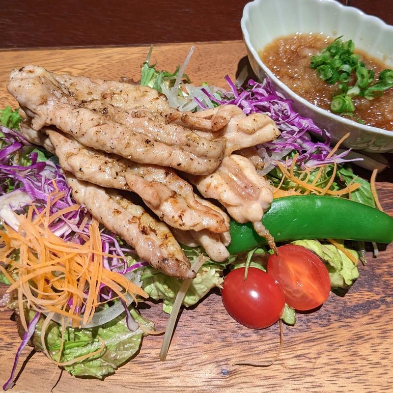 炭火焼き せせり おろしポン酢(ひと花)