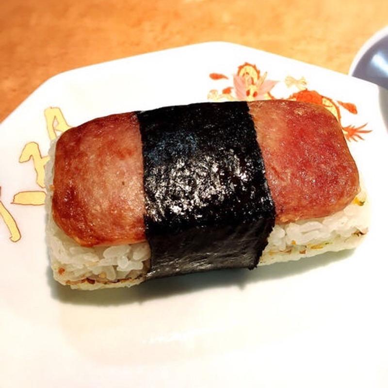 スパムむすび(天理スタミナラーメン 本店)