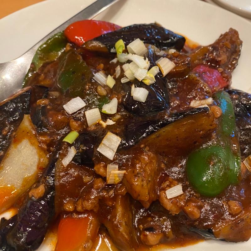 麻婆茄子(目黒菜館)