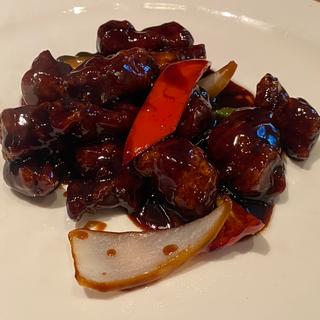黒酢酢豚(目黒菜館)